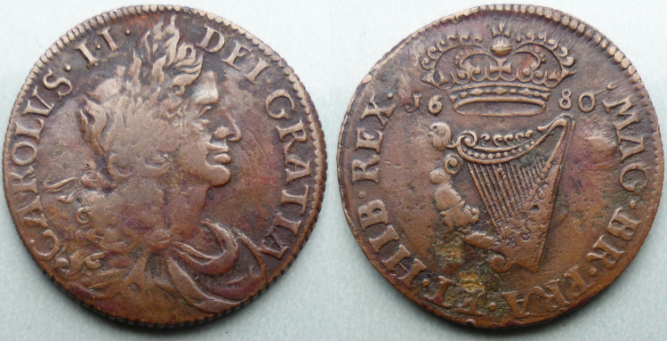 Armstrong & Legge's 1680 halfpenny
